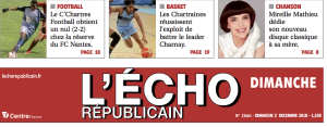 presse ECHO REPUBLICAIN 2018