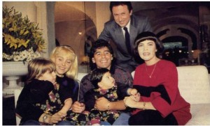 ph MM Maradonna et sa famille